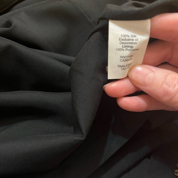 Madewell silk dress with sequins and a tie back size 6 - Picture 10 of 12